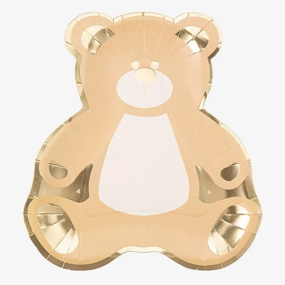 Cheap Paper Plate: 8 Teddy Bear Plates Plates