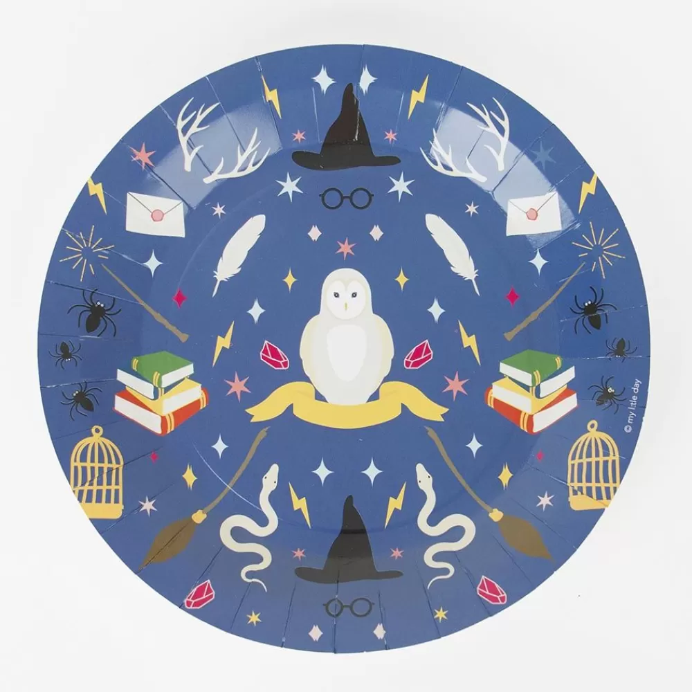 Fashion Paper Plate: 8 Wizard Plates Plates