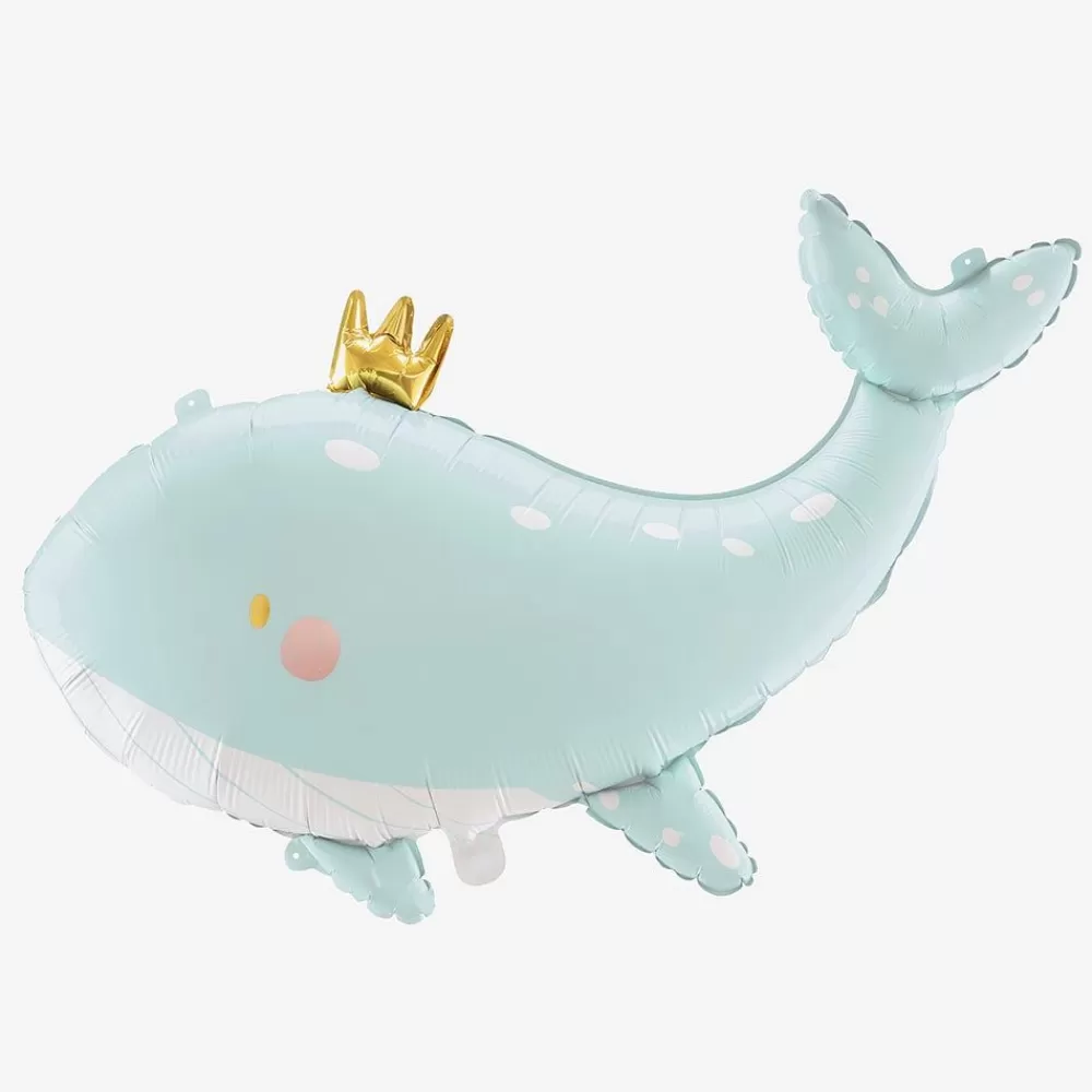 Discount Pastel Whale Balloon Shaped Helium Balloons