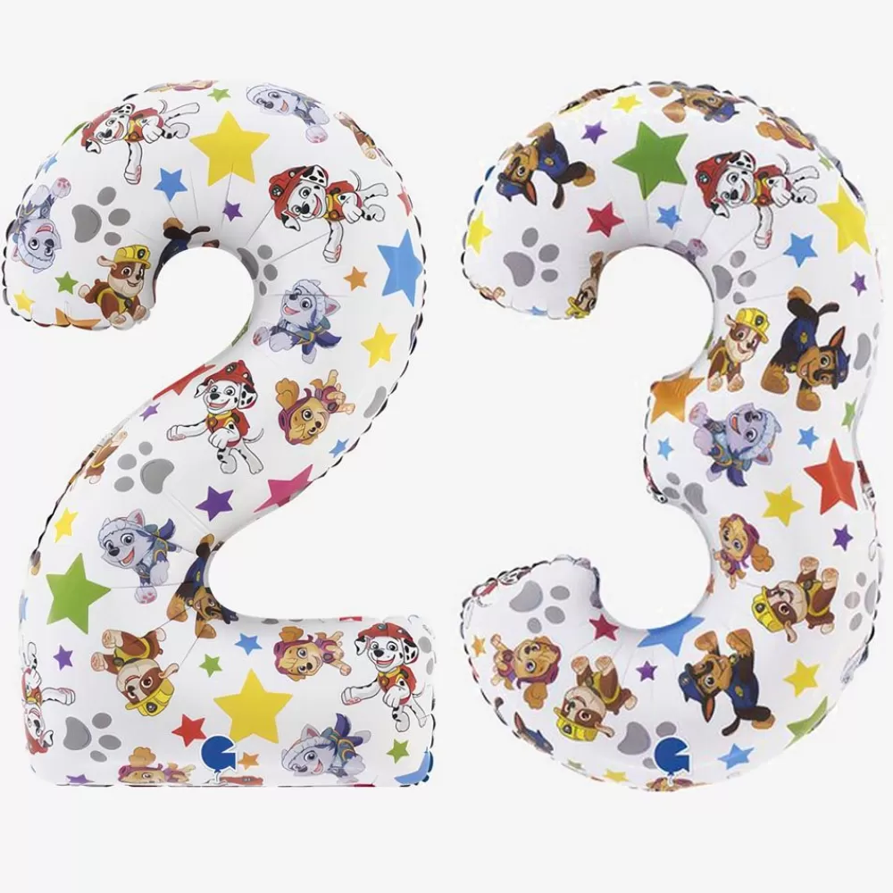 Fashion Paw Patrol Number Balloon Number Balloons