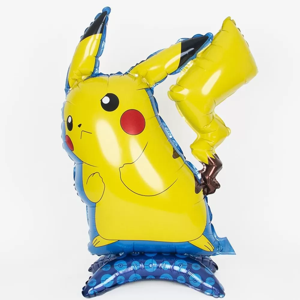 Outlet Pikachu Balloon On Base Shaped Helium Balloons