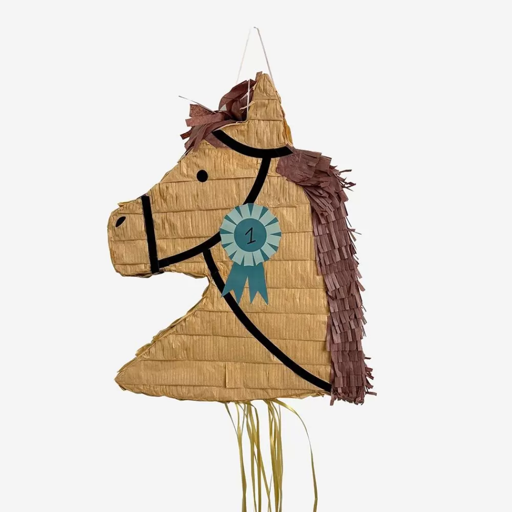 New Pinata Cheval Avec Cocarde Pinatas