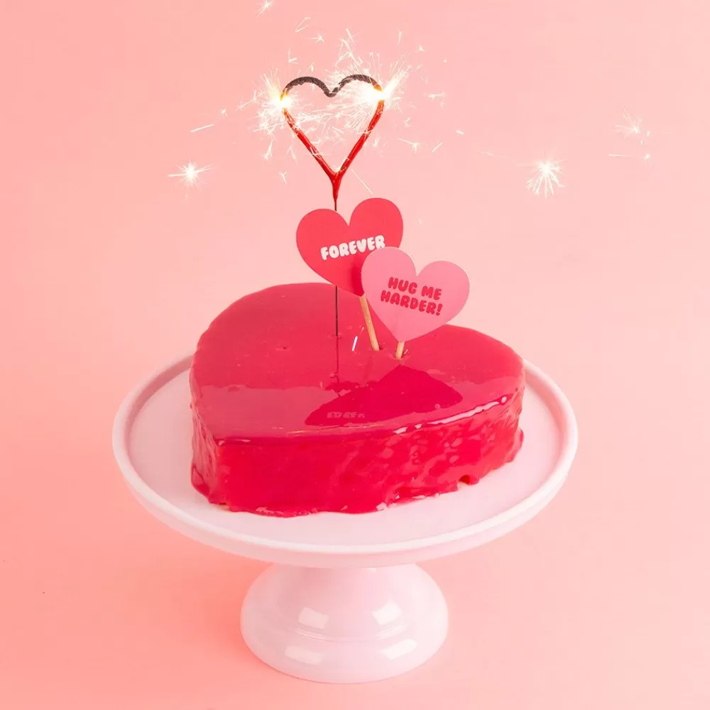 Best Sale Pink Cake Stand - Small Foot Dishes & Centerpieces