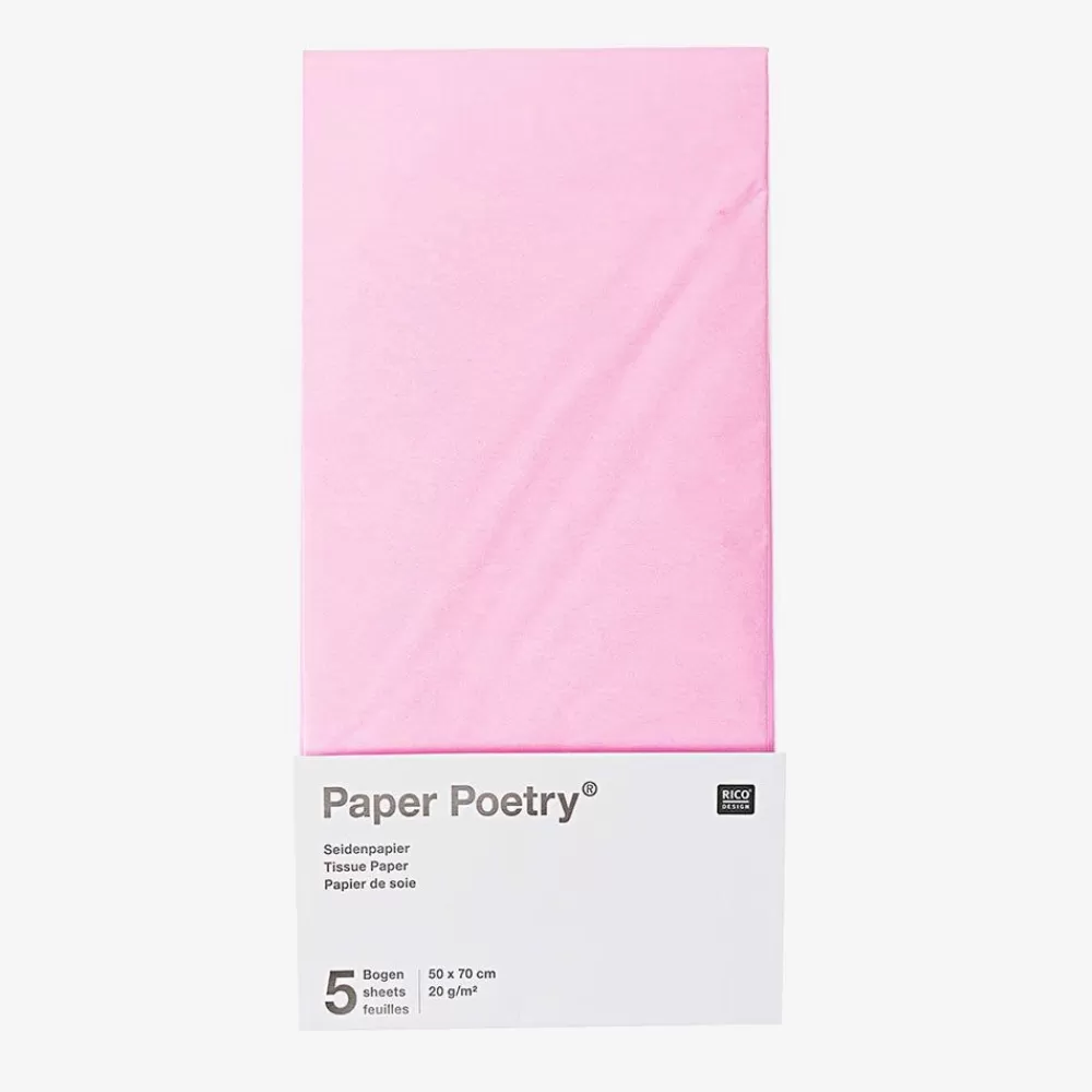 Store Pink Tissue Paper Gift Wrap