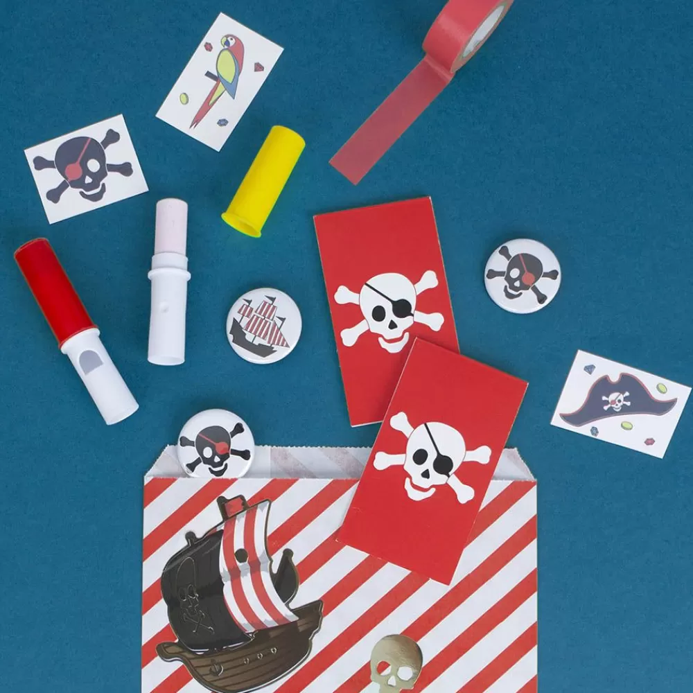 Cheap Pirate Birthday Pouch Kit Birthday Kits