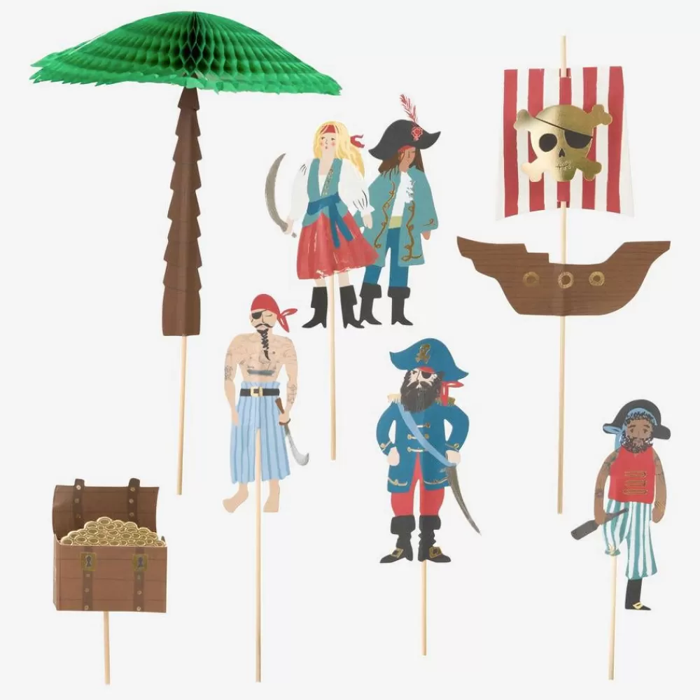 Hot Pirate Toppers (7) Cake Toppers