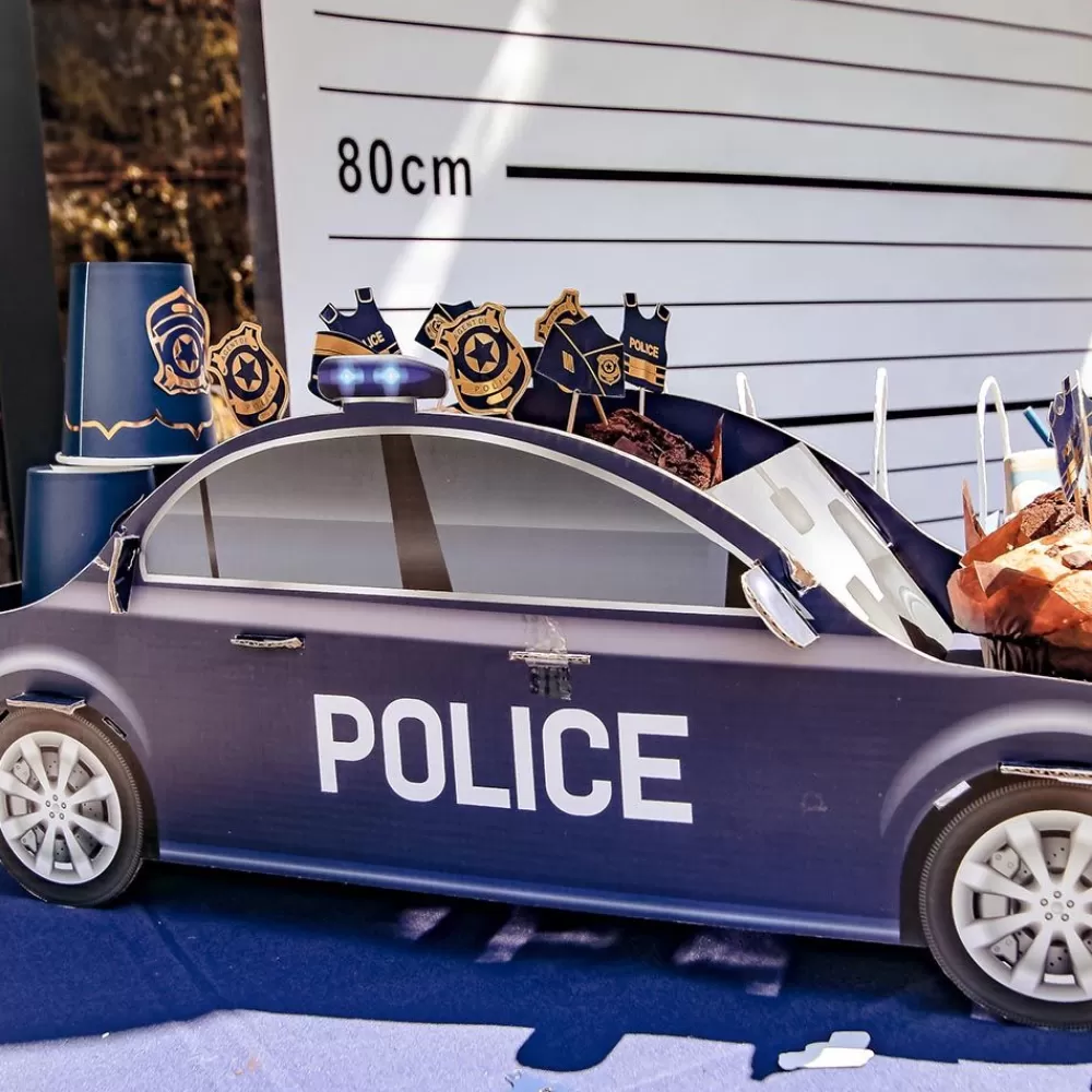 Clearance Police Car Cake Stand Dishes & Centerpieces