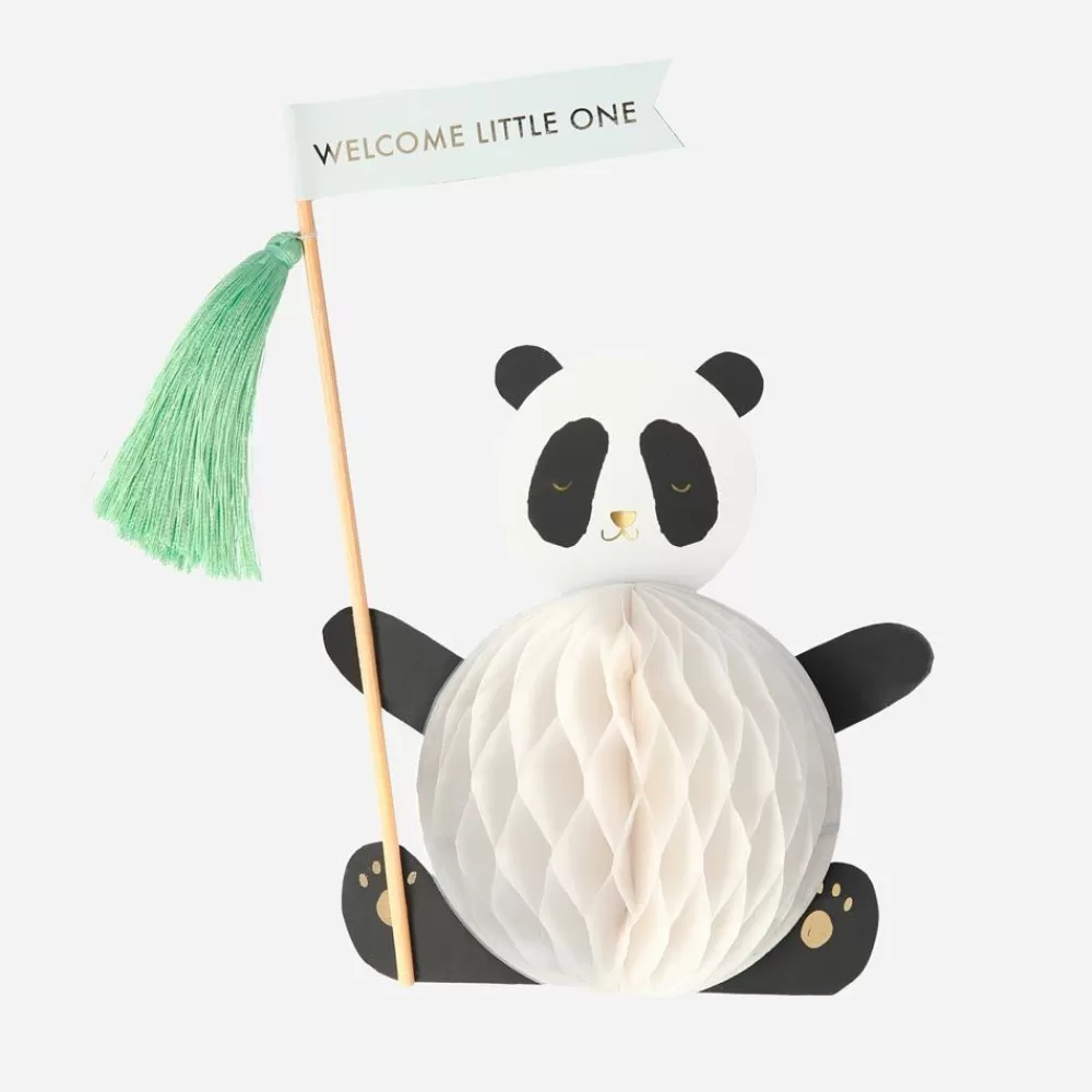 Sale Pop Up Panda Card Welcome Little One Dishes & Centerpieces