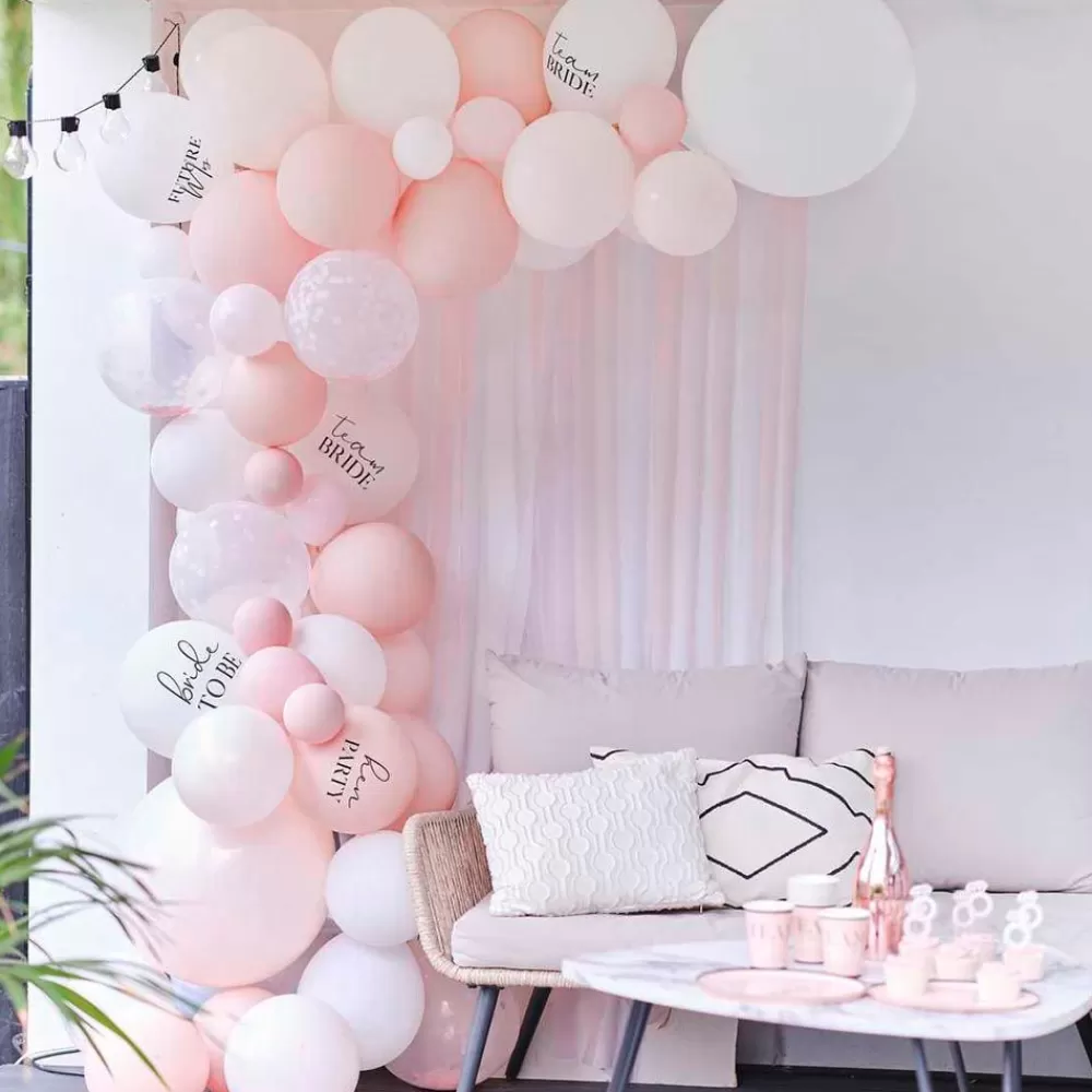 Cheap Powder Pink Evjf Balloon Arch Balloon Arch