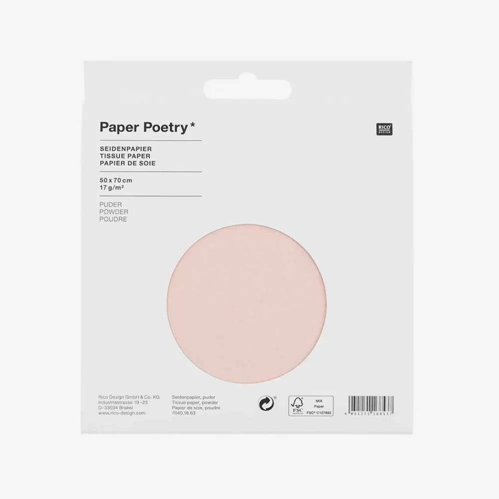 Best Powder Pink Tissue Paper Gift Wrap