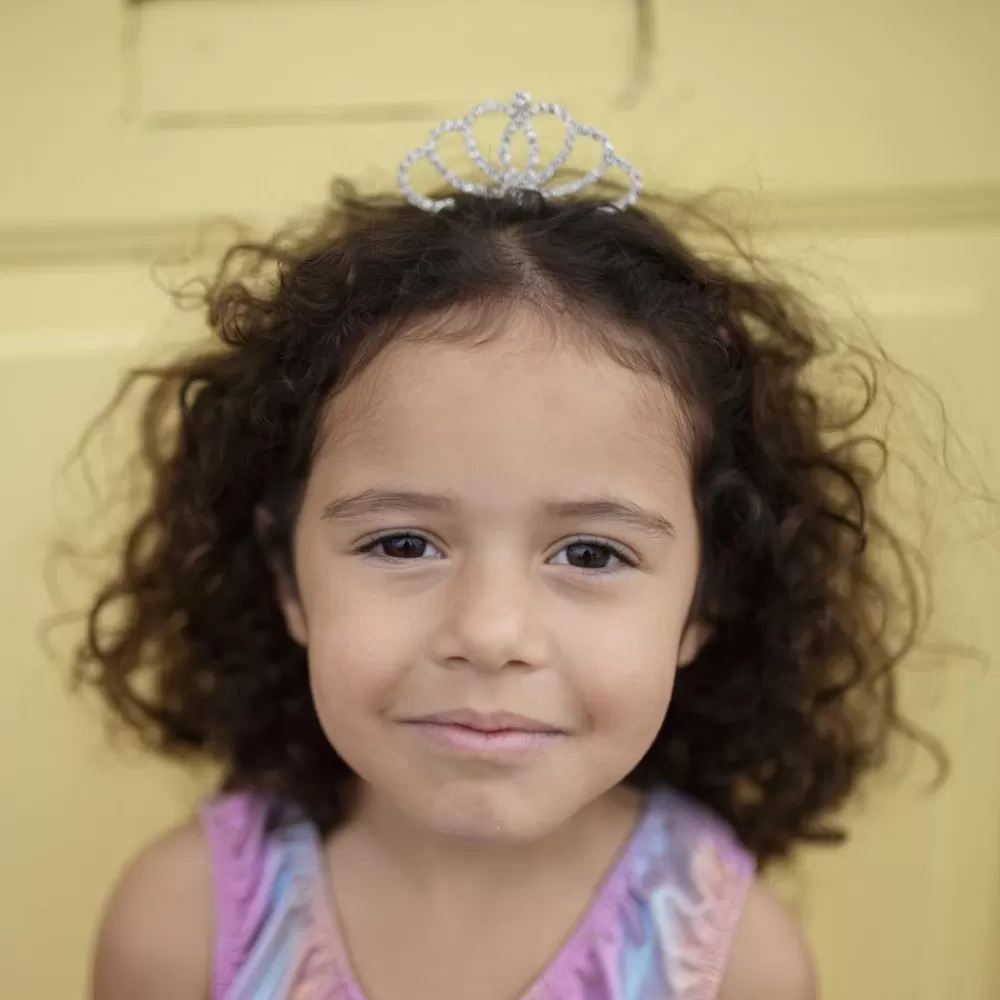 New Princess Headband With Tiara Beans And Crowns