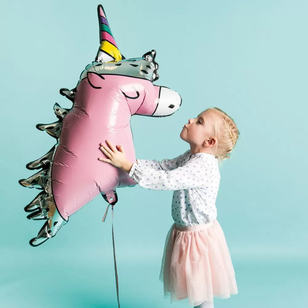 Cheap Punk Unicorn Balloon Shaped Helium Balloons