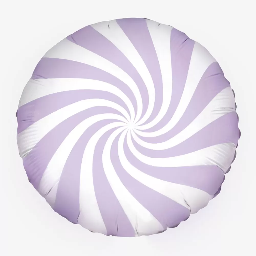 Online Purple Candy Balloon Shaped Helium Balloons