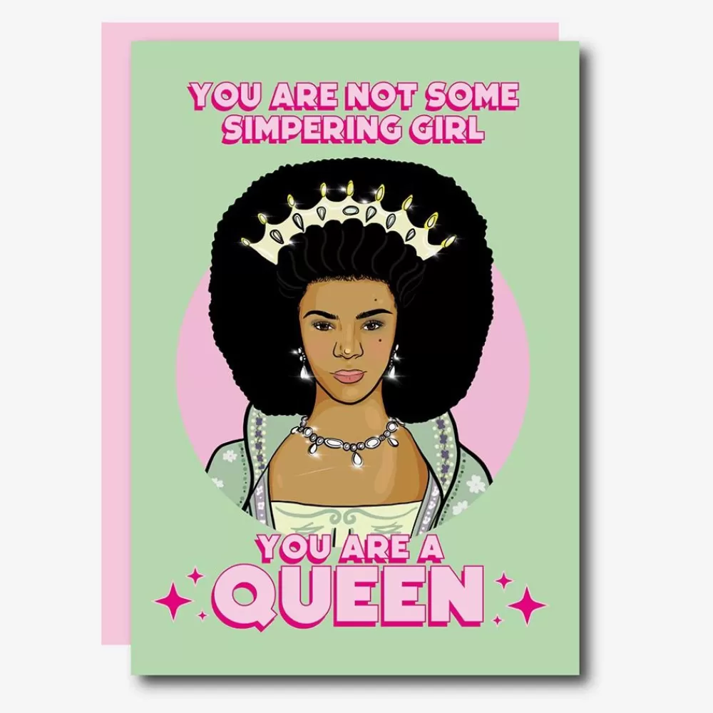 Discount Queen Charlotte Bridgerton Greeting Card Greeting Cards