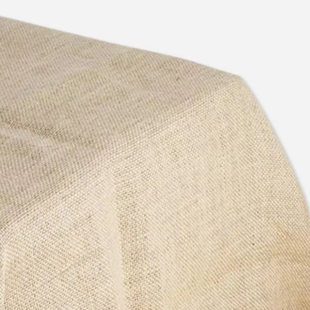 Clearance Rectangular Jute Tablecloth Tablecloths & Table Runners