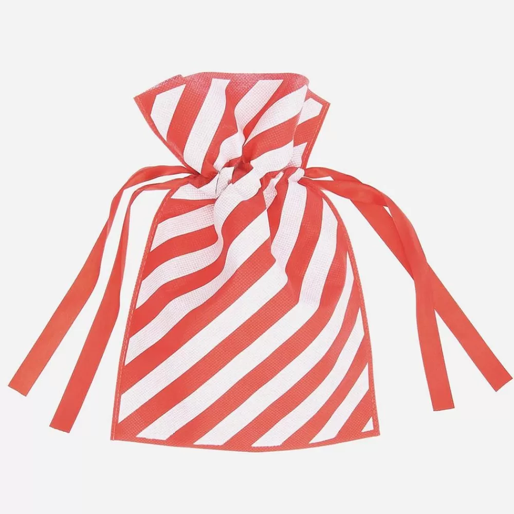 Best Sale Red And White Christmas Gift Bag Gift Bags