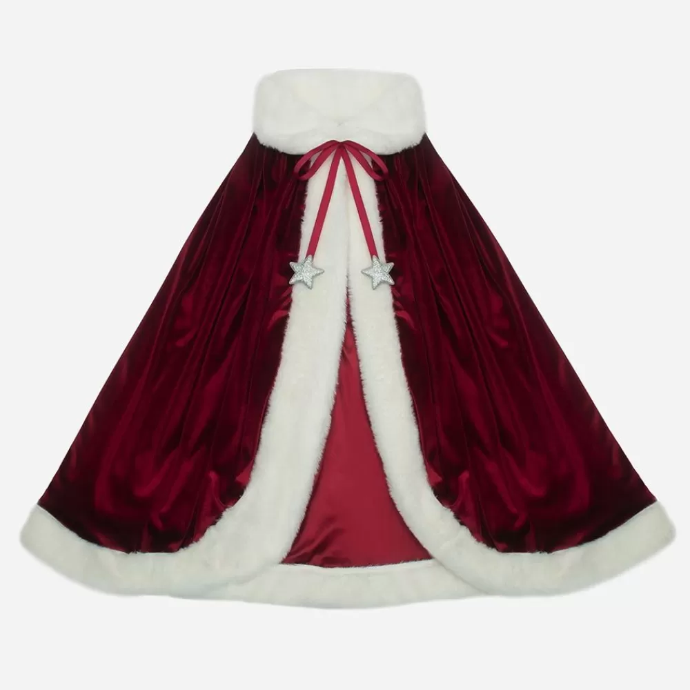 Sale Red Velvet Santa Claus Cape Costumes