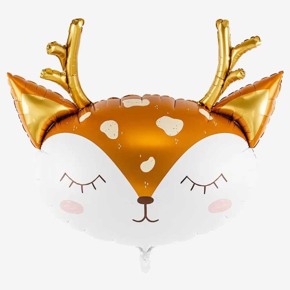 Online Reindeer Head Balloon Shaped Helium Balloons