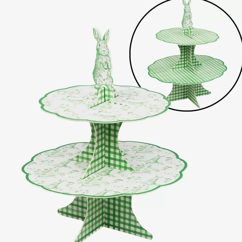 Shop Reversible Cake Stand - Green Rabbit Dishes & Centerpieces