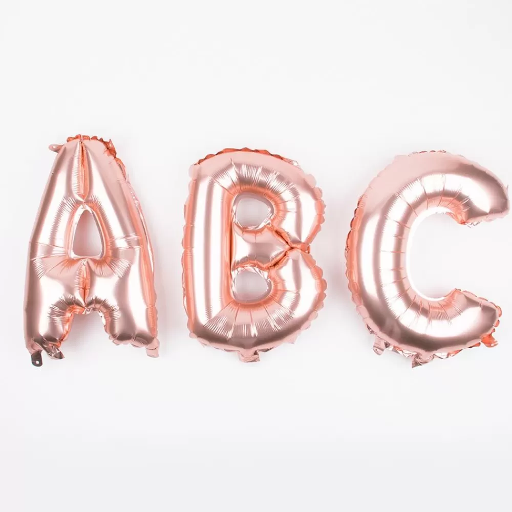 Sale Rose Gold Letter Balloon (Small Size) Letter Balloons