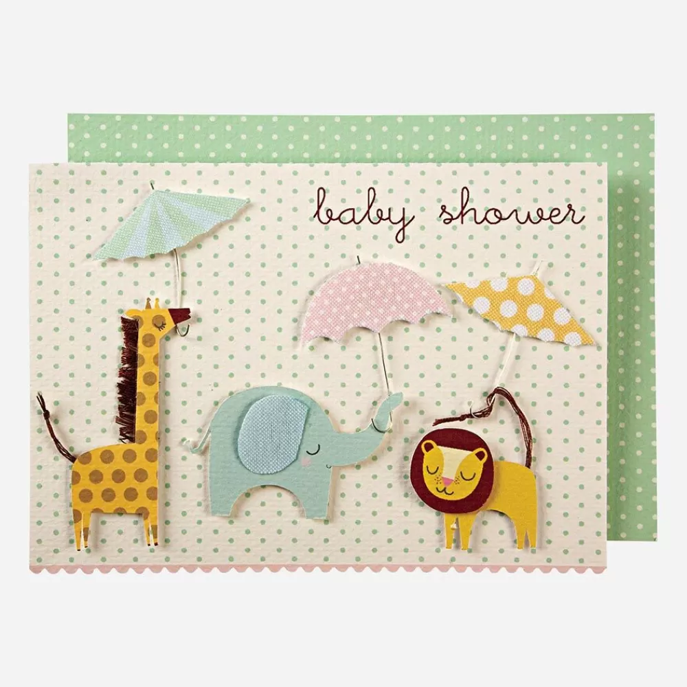 Discount Safari Card: Baby Shower Greeting Cards