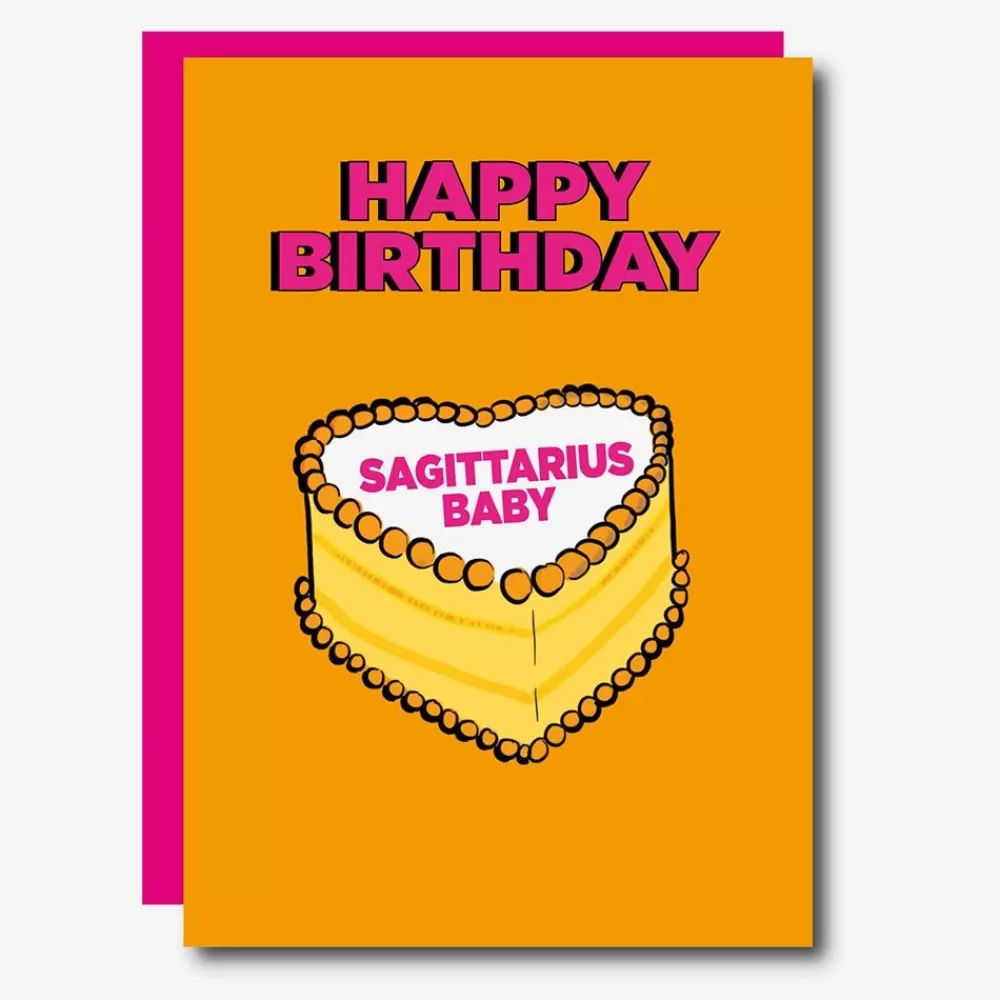 Best Sale Sagittarius Birthday Card Greeting Cards