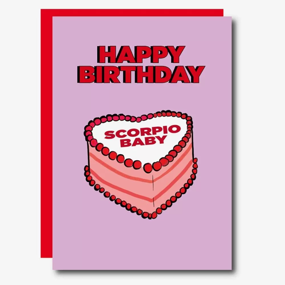 Best Sale Scorpio Birthday Card Greeting Cards