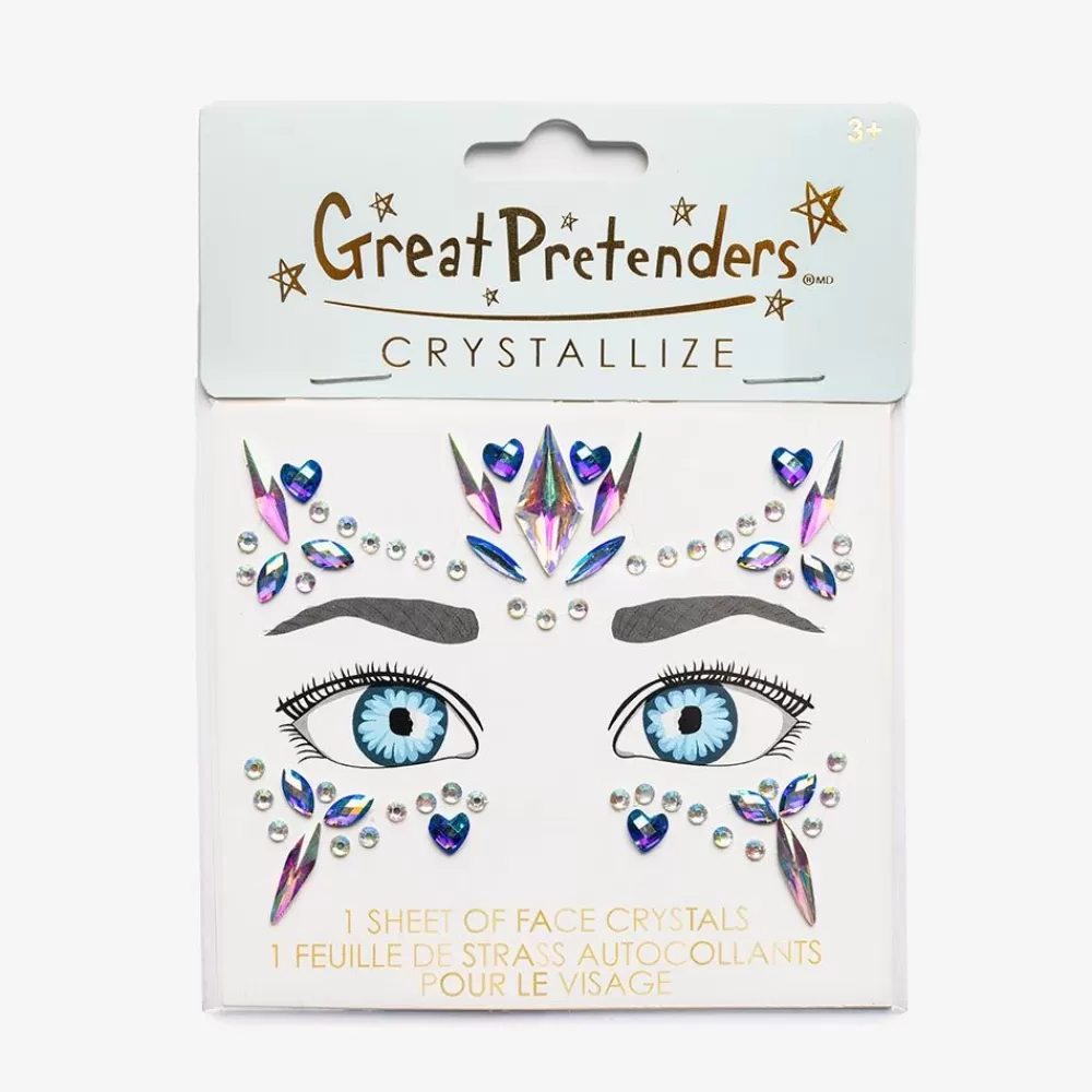 Sale Self-Adhesive Rhinestones For The Snow Princess Face Makeup