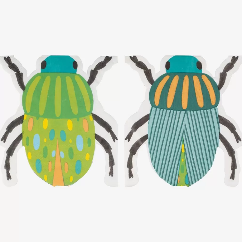 Cheap Serviettes En Papier : 16 Serviettes Insectes Napkins