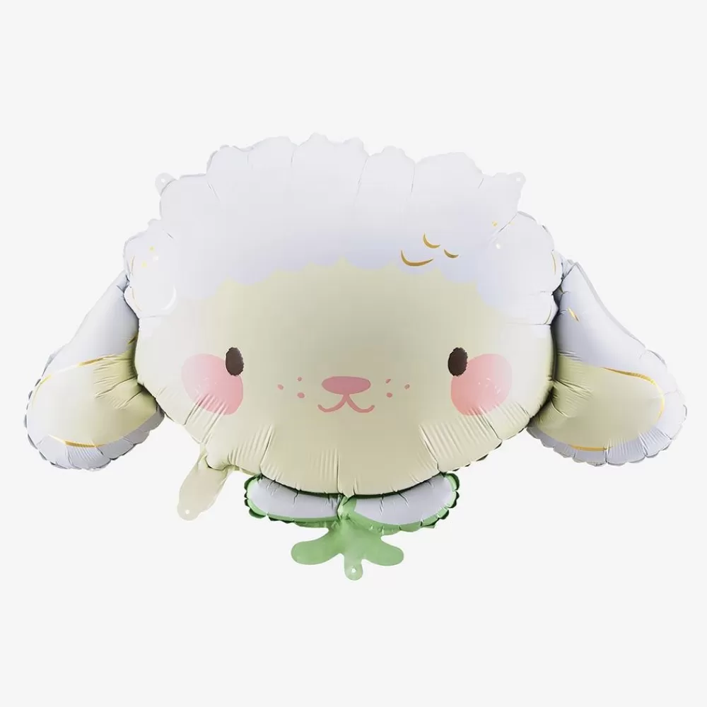 Shop Sheep Head Balloon Shaped Helium Balloons