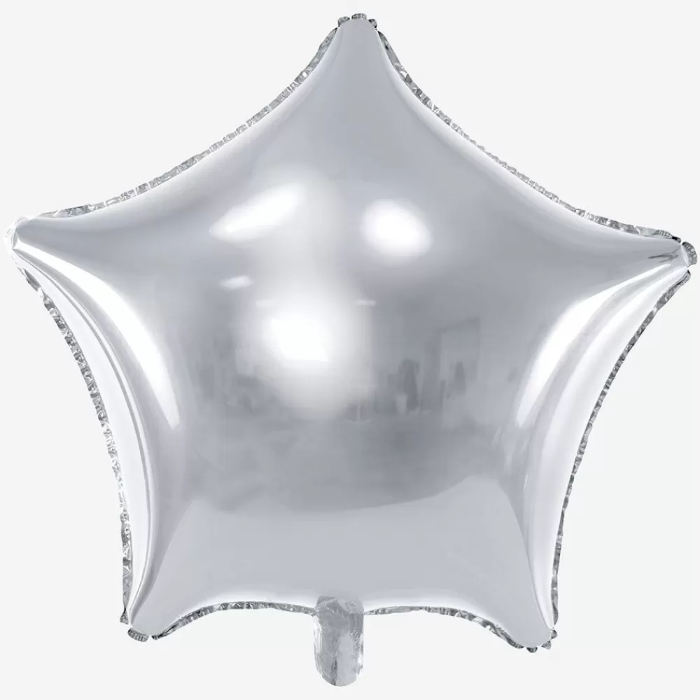 Best Silver Star Balloon Shaped Helium Balloons