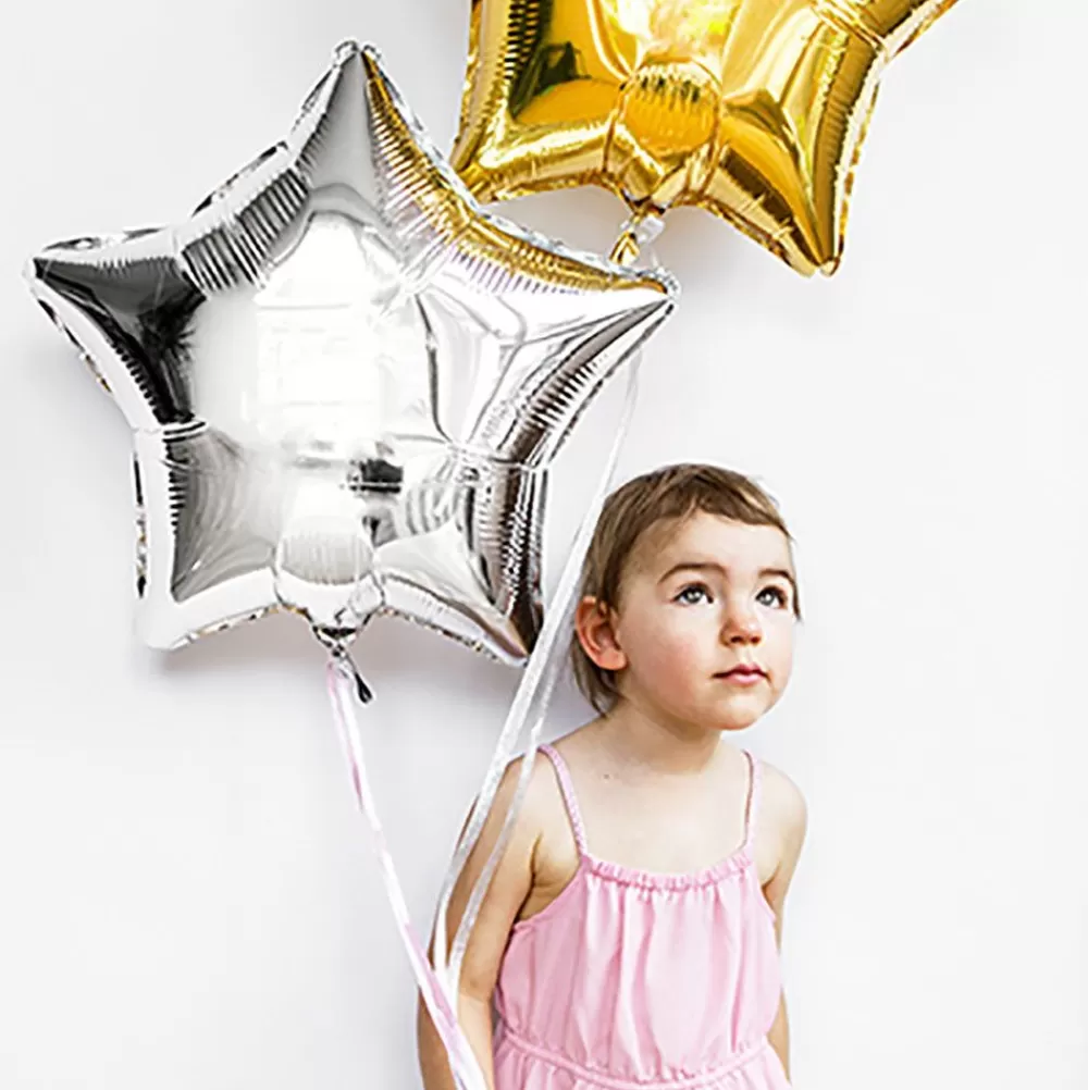 Best Silver Star Balloon Shaped Helium Balloons