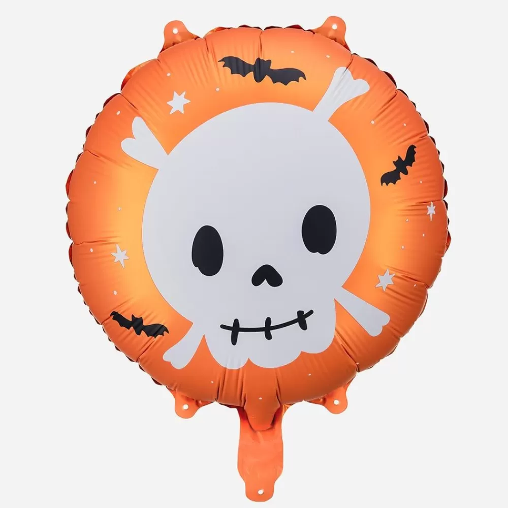 Discount Skull Foil Balloon Shaped Helium Balloons