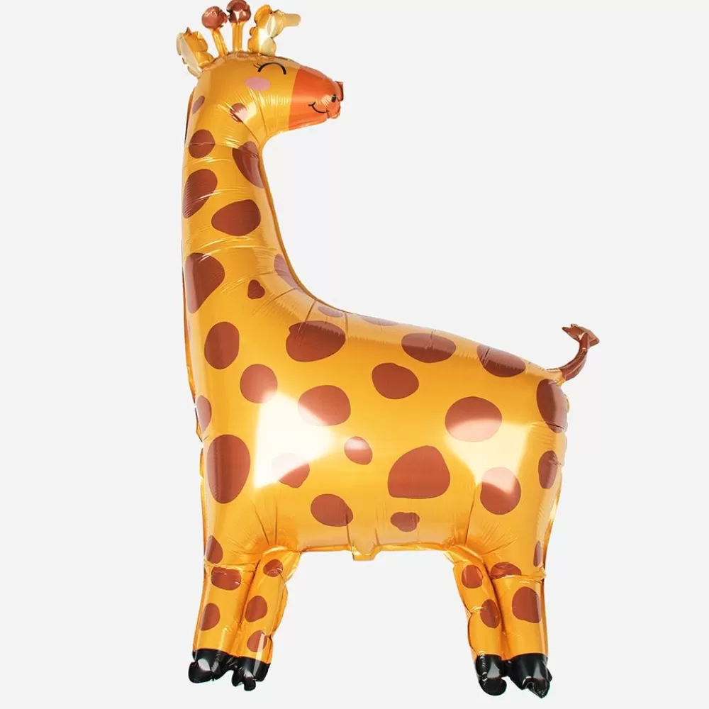 Store Smiling Giraffe Balloon Shaped Helium Balloons