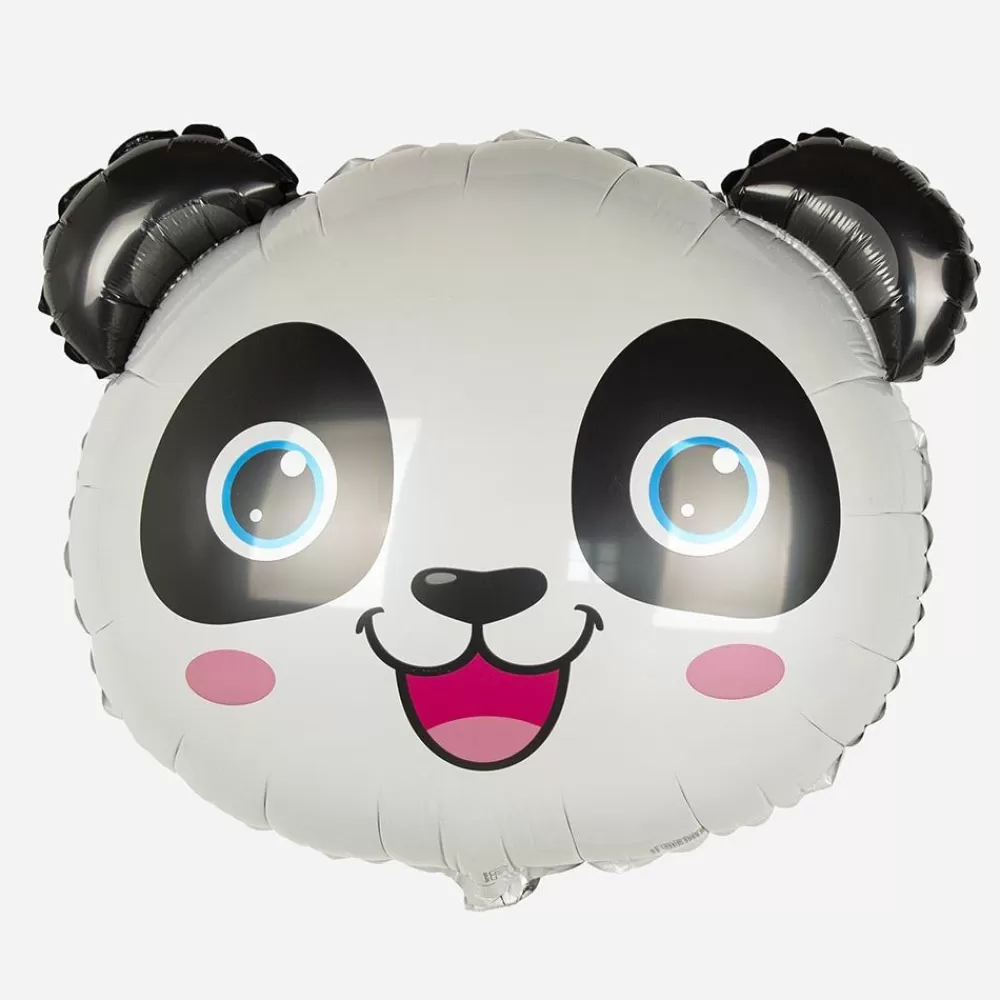 Best Sale Smiling Panda Head Balloon Shaped Helium Balloons