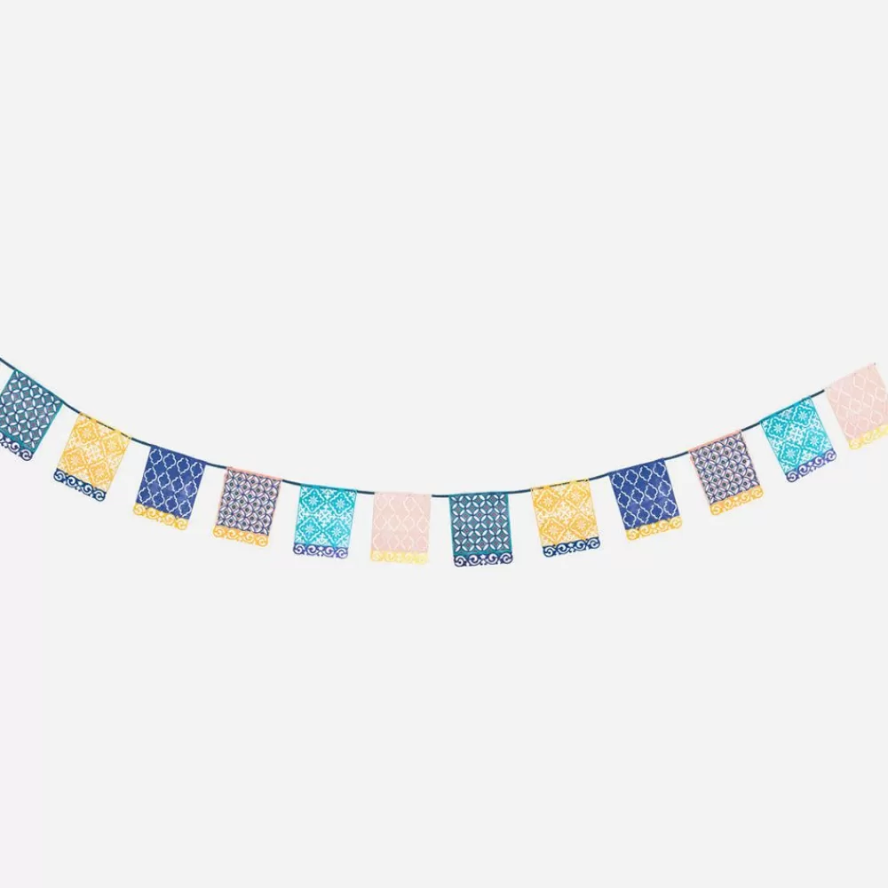 Clearance Souk Blue Garland Garlands