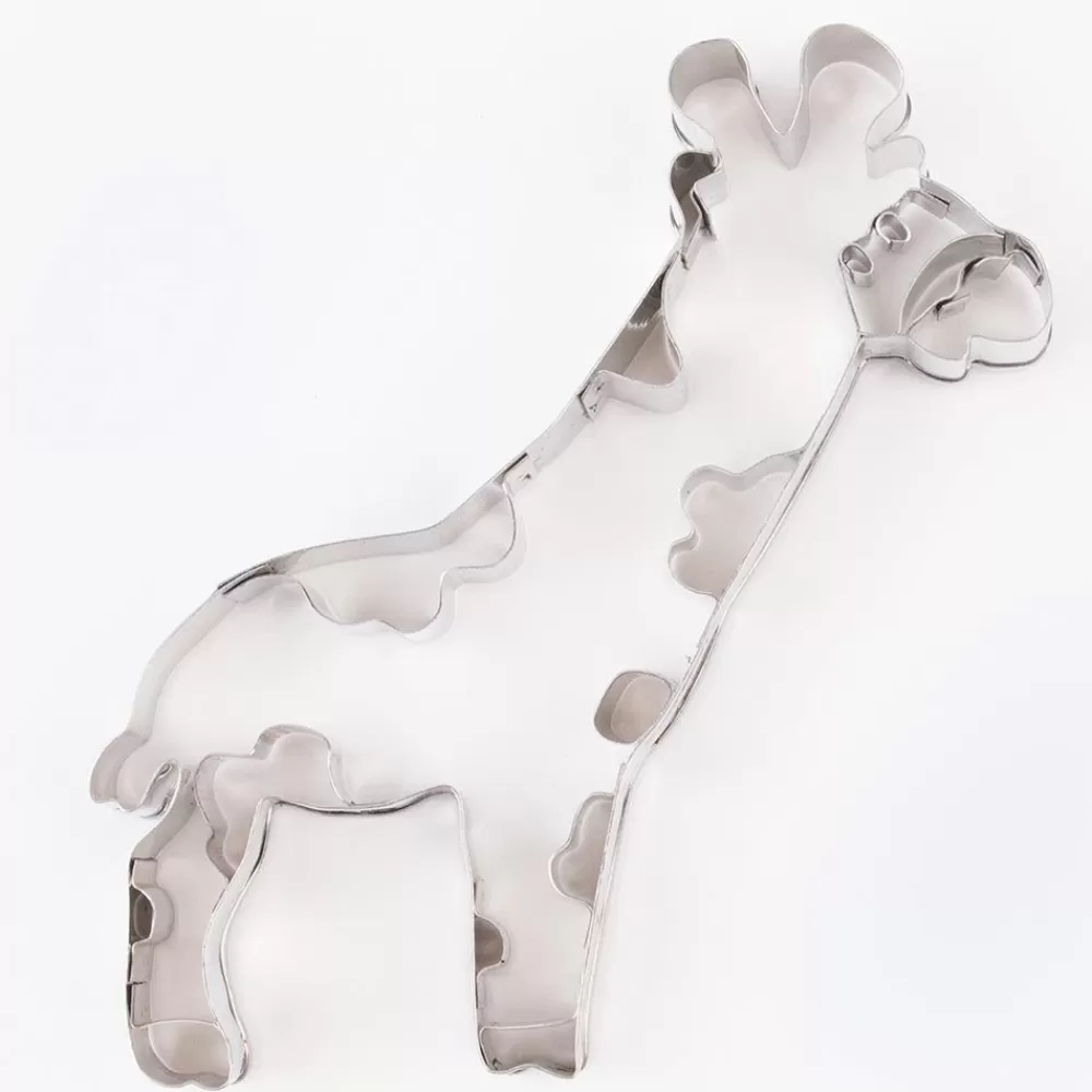 Store Spotted Giraffe Cookie Cutter Piece Holders And Cutters