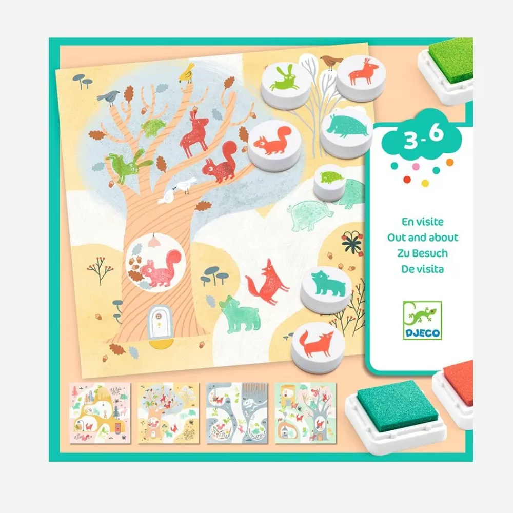 Sale Stamp Activity: Forest Animals Workshops And Games