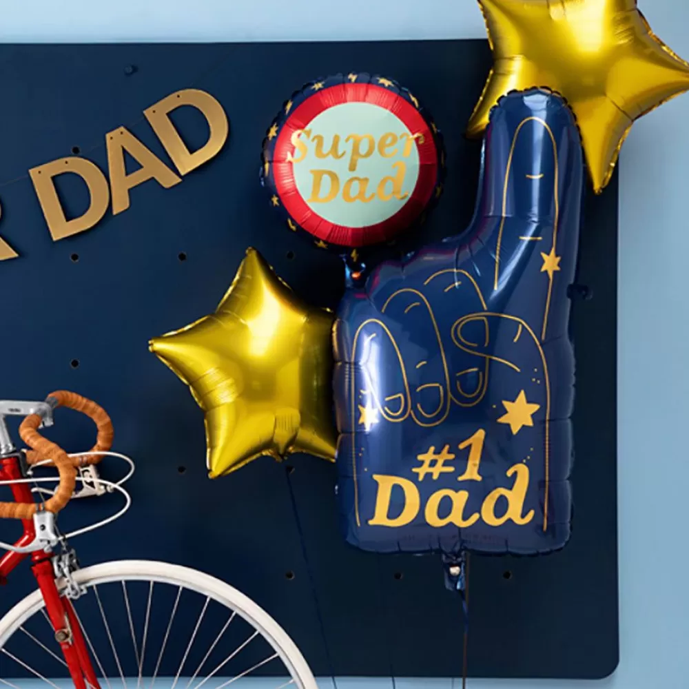 Discount Super Dad Balloon Shaped Helium Balloons