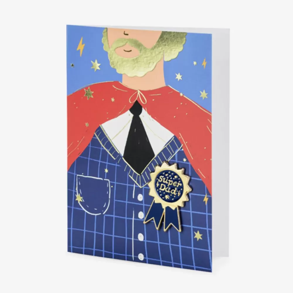 Best Super Dad Card Greeting Cards