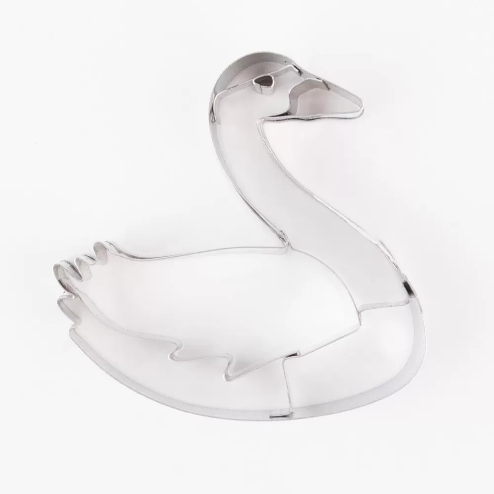 Fashion Swan Cookie Cutter Piece Holders And Cutters