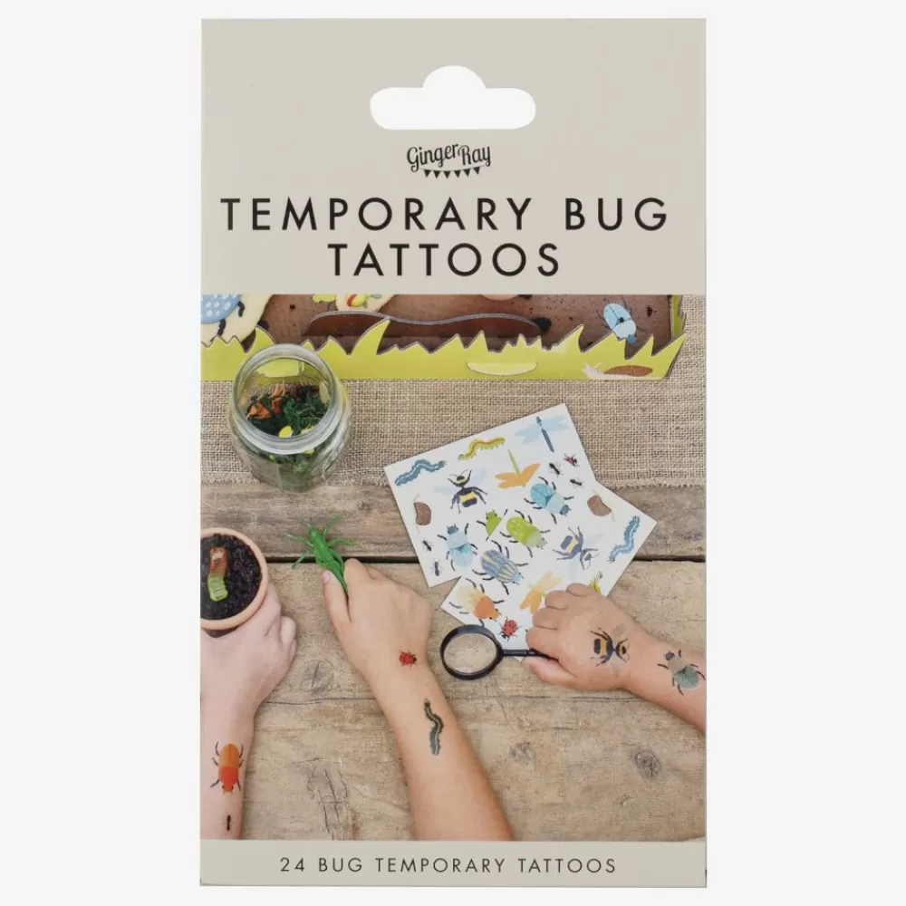 Cheap Tatouage Ephemere : 2 Planches De Tatouages Insectes Temporary Tattoos