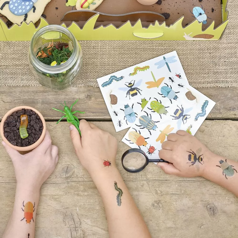 Cheap Tatouage Ephemere : 2 Planches De Tatouages Insectes Temporary Tattoos