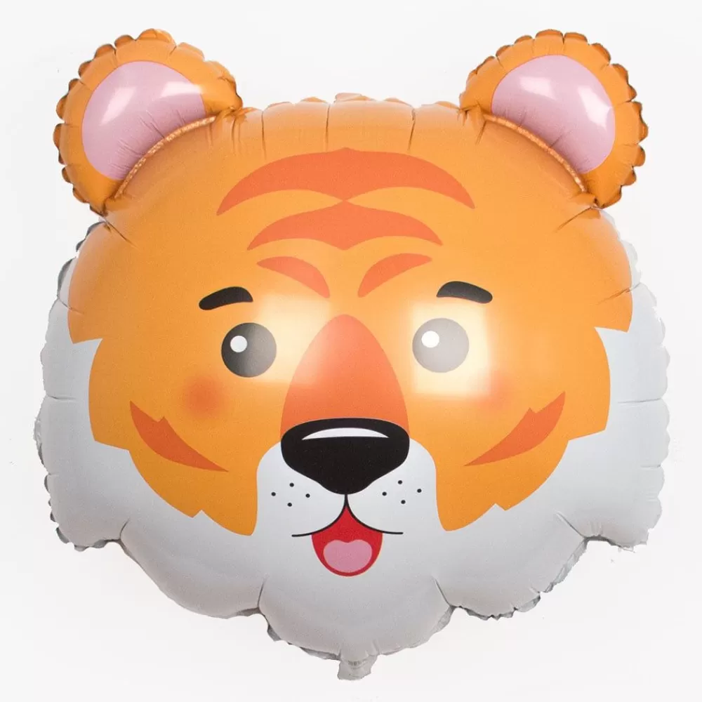 Outlet Tiger Head Balloon Shaped Helium Balloons