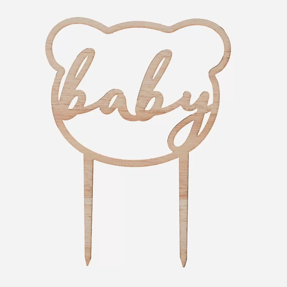 Cheap Topper Baby Bear Cake Toppers