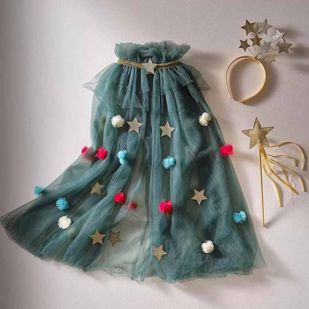 New Tulle Christmas Tree Cape Costumes