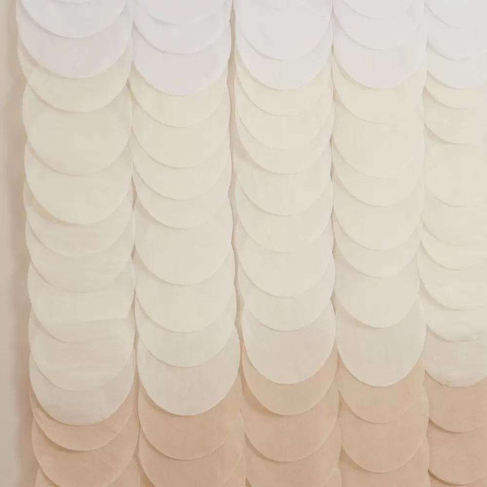 Shop Wall Decoration Kit: Curtain Of Nude Pastilles Wall Decorations