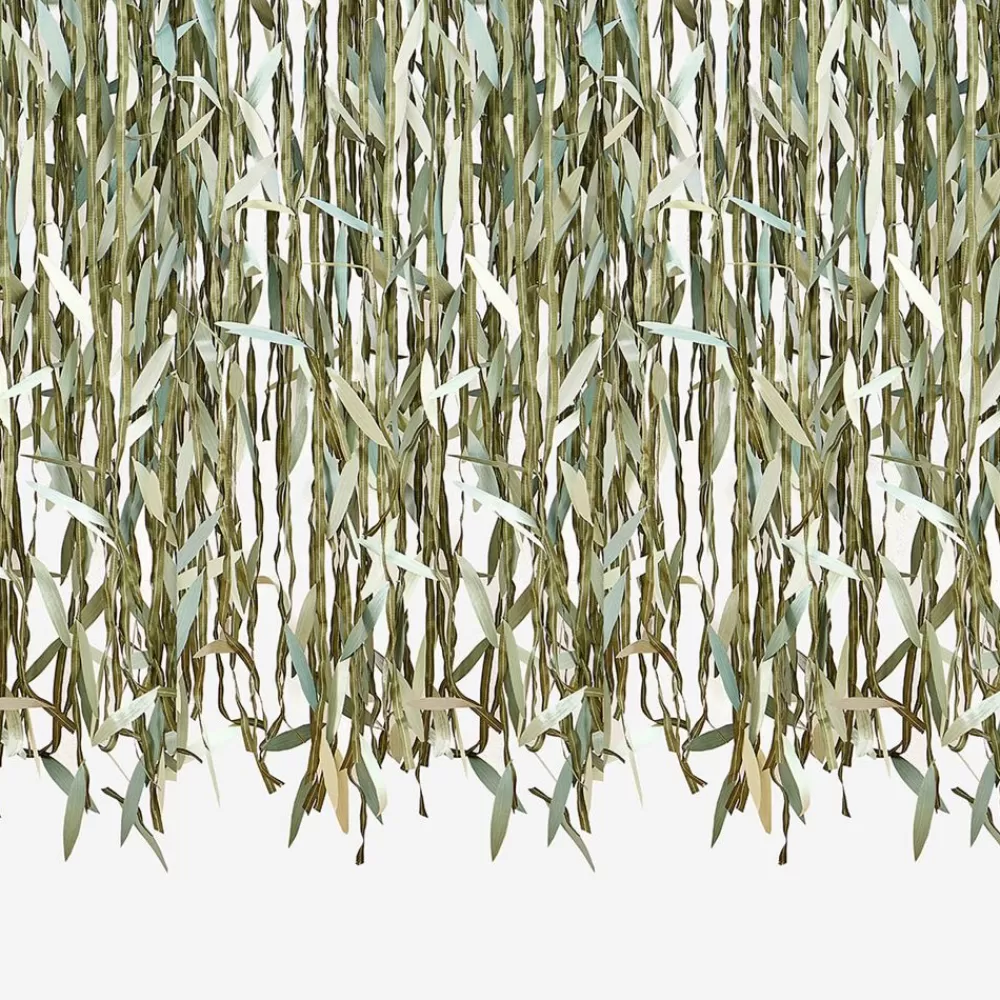 Cheap Wall Decoration Kit: Foliage Curtain Floral Decorations