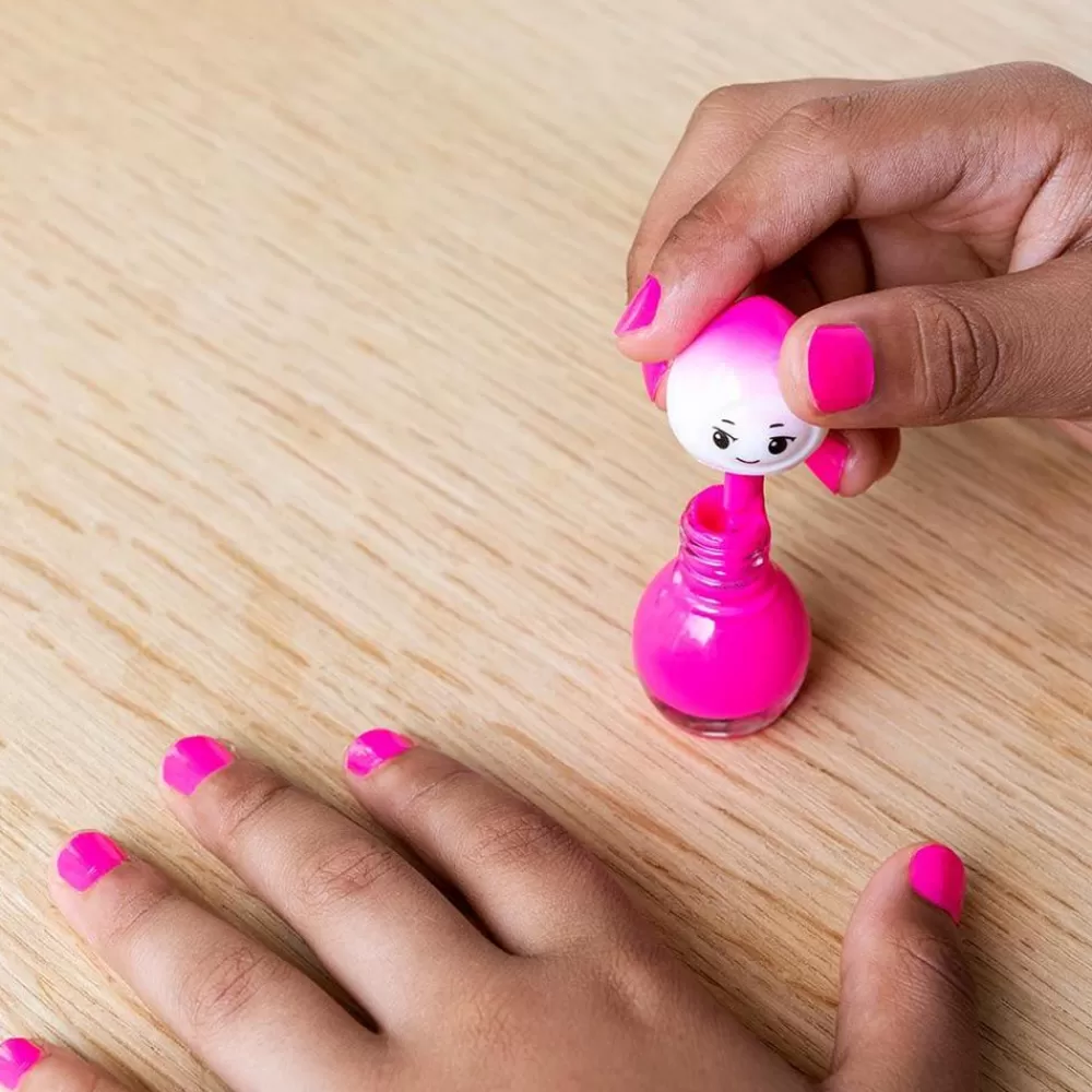 Outlet Water-Based Nail Polish: Pink Small Toys