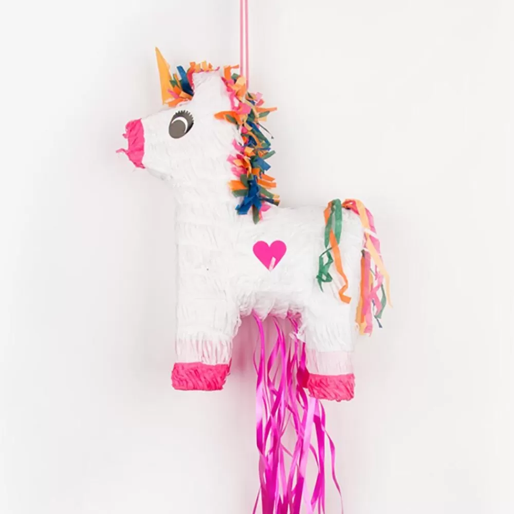 Flash Sale White And Pink Unicorn Pinata Pinatas